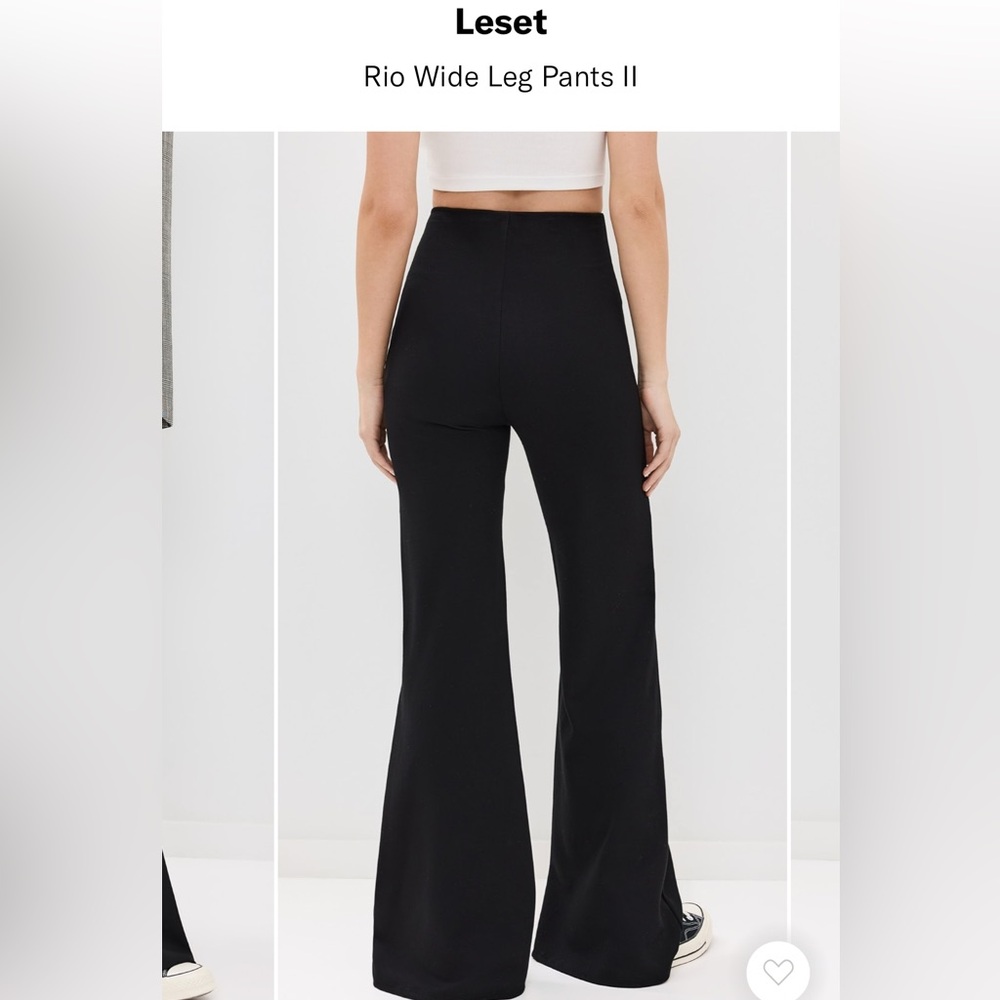 Leset Rio Wide Leg Ponte Pant